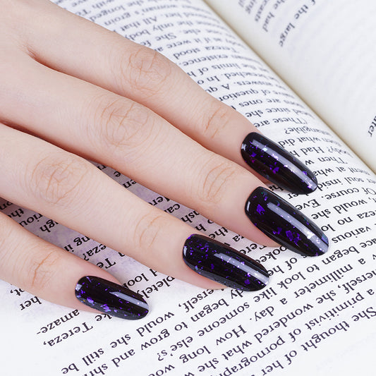 Semi-Cured Gel Nail Wraps - Night Energy