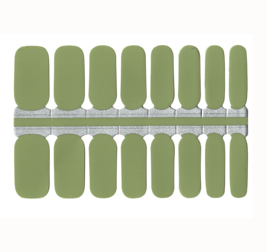 Slate Gray Olive Green Solid