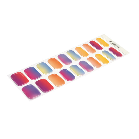 Semi-Cured Gel Nail Wraps - Summer Aura