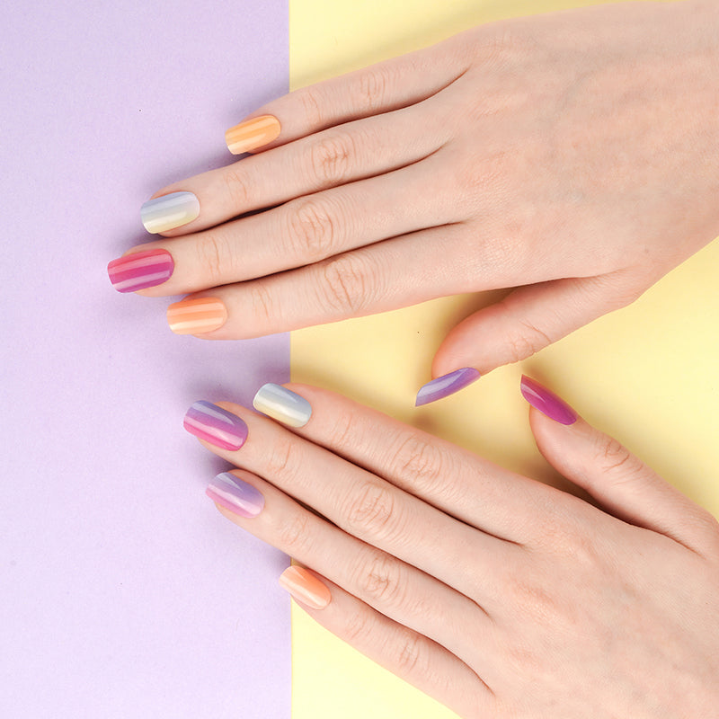 Semi-Cured Gel Nail Wraps - Summer Aura
