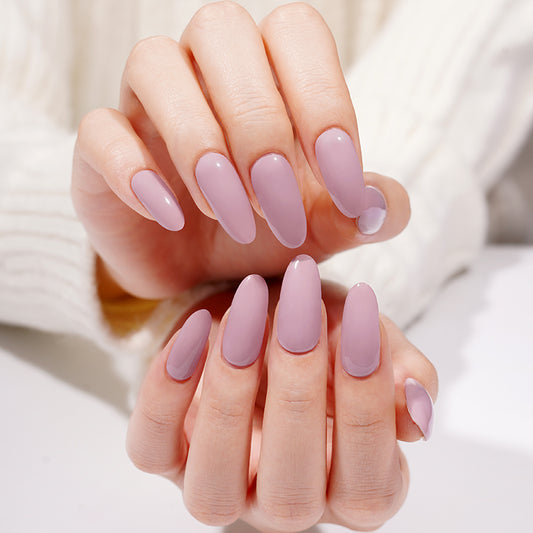 Semi-Cured Gel Nail Wraps - Muted Mauve