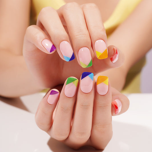 Semi-Cured Gel Nail Wraps - On The Bright Side