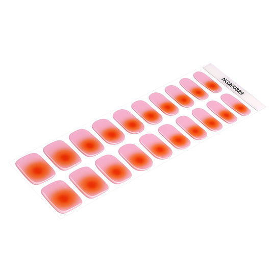 Semi-Cured Gel Nail Wraps - Tangerine Dream