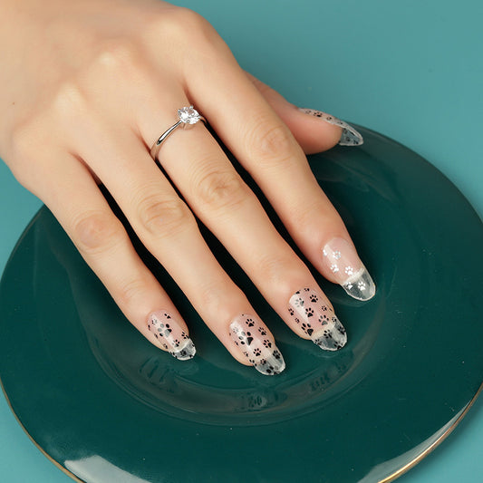 Dark Slate Gray Purr-fect Prints