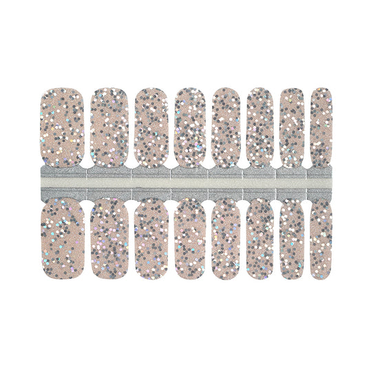 Dark Gray Glitter Bomb