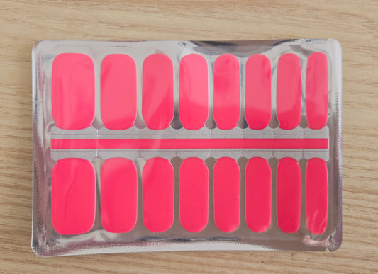 Couleur unie rose punch