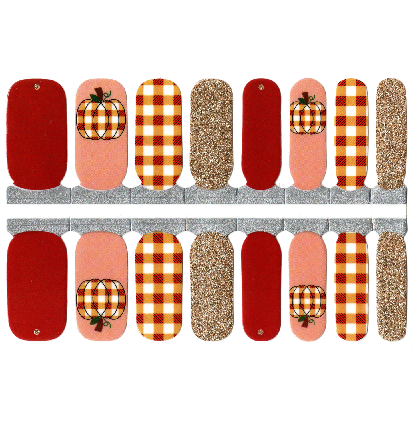 Dark Red Pumpkin Patch Chic