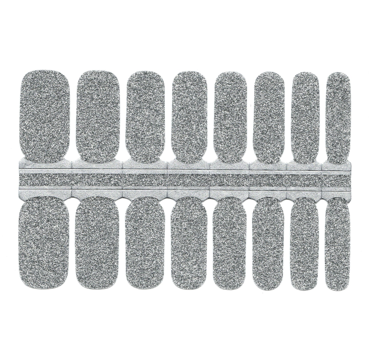 Dark Gray Solid Grey Silver Glitter