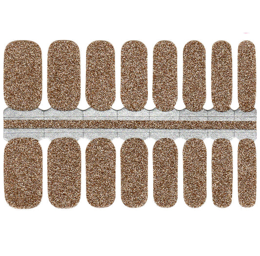 Dim Gray Solid Gold Sparkle Glitter