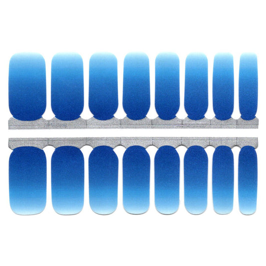 White Smoke White to Blue Ombre Sky