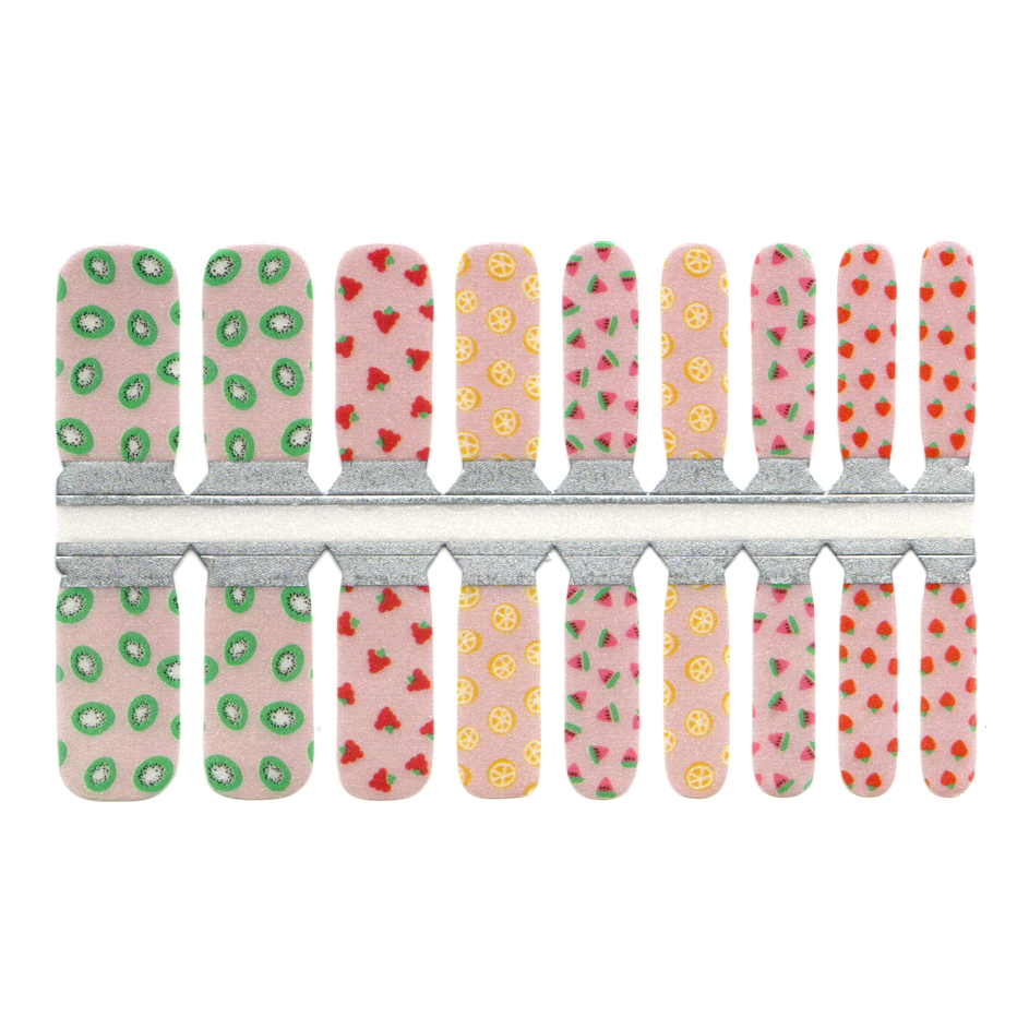 White Smoke Fruit Slices Lemon Watermelon Kiwi - Kids