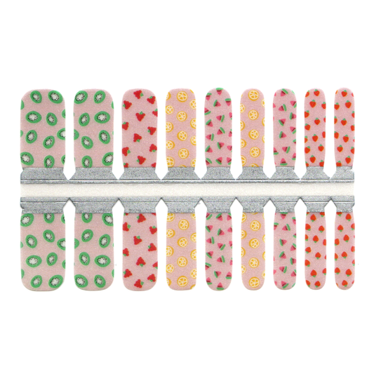 White Smoke Fruit Slices Lemon Watermelon Kiwi - Kids