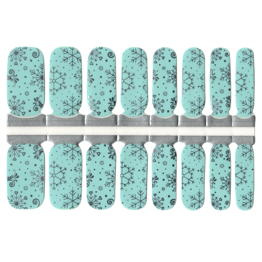 Light Steel Blue Frozen Wishes