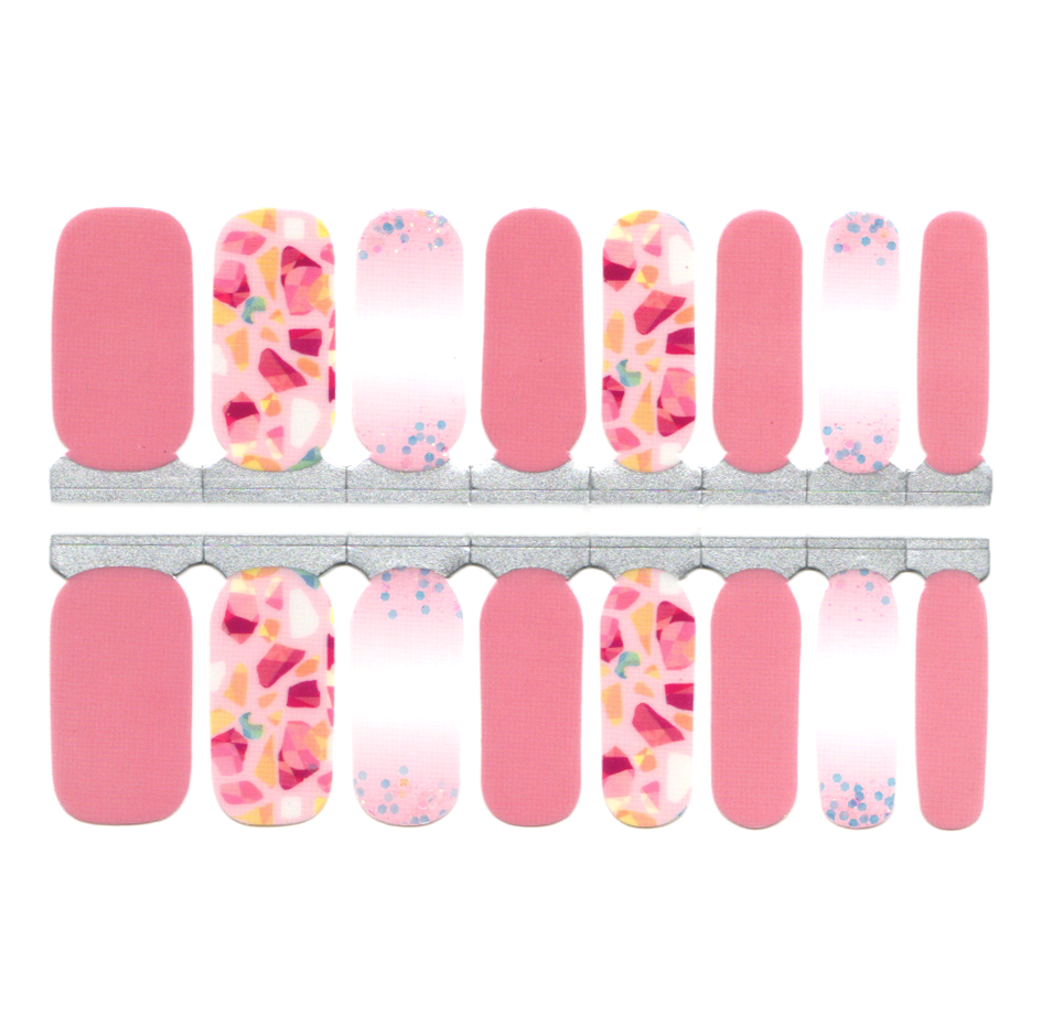 White Smoke Pink Gems
