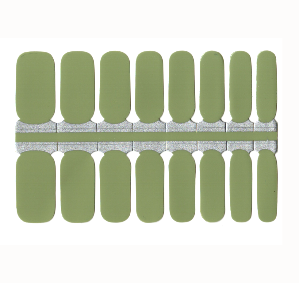 Slate Gray Olive Green Solid