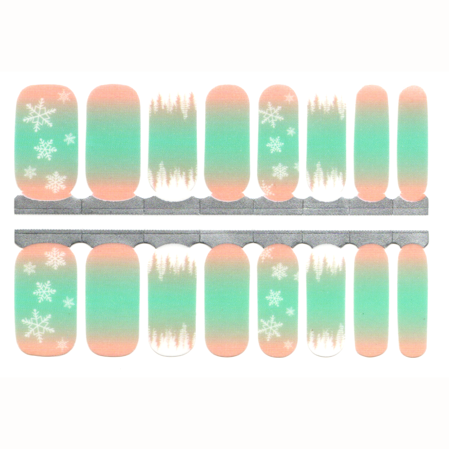 White Smoke Frosted Forest Dreams