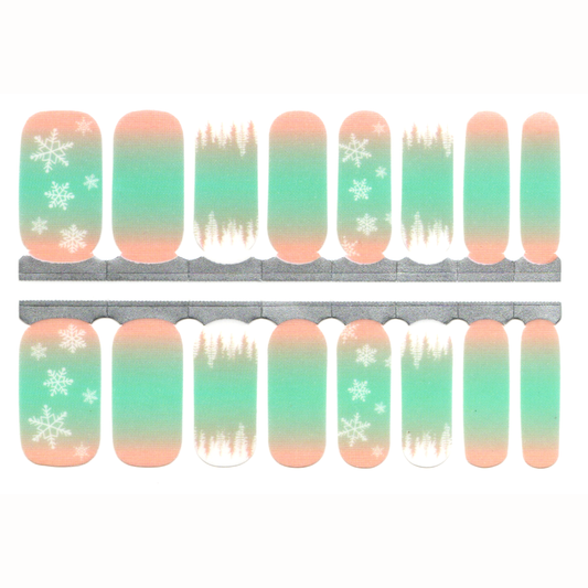 White Smoke Frosted Forest Dreams