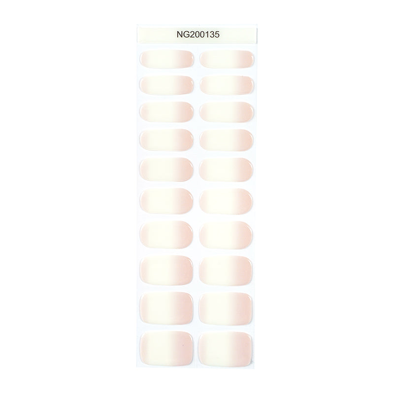 Semi-Cured Gel Nail Wraps - Milk Bath