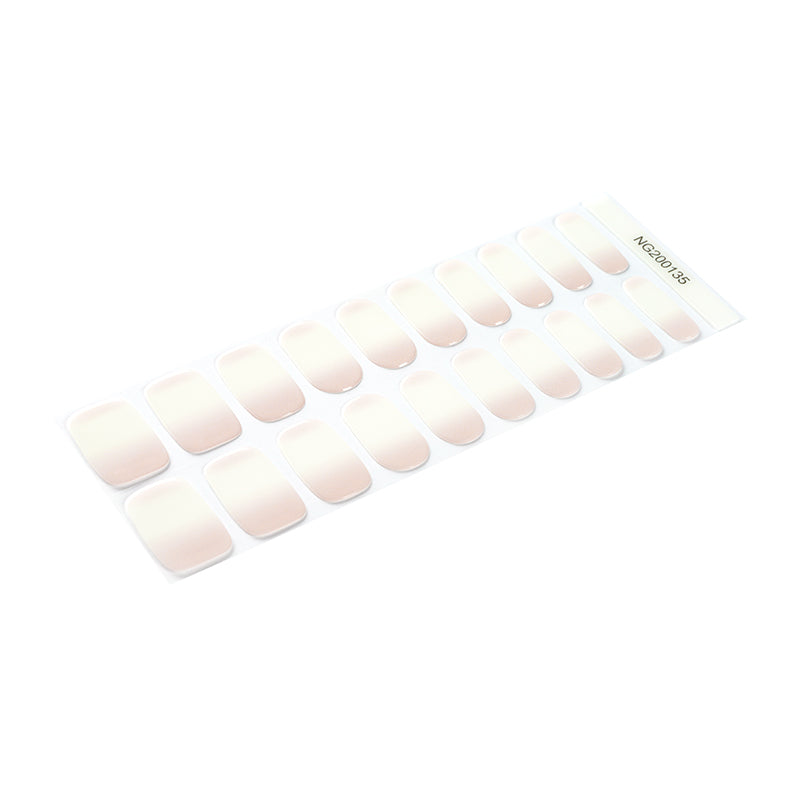 Semi-Cured Gel Nail Wraps - Milk Bath