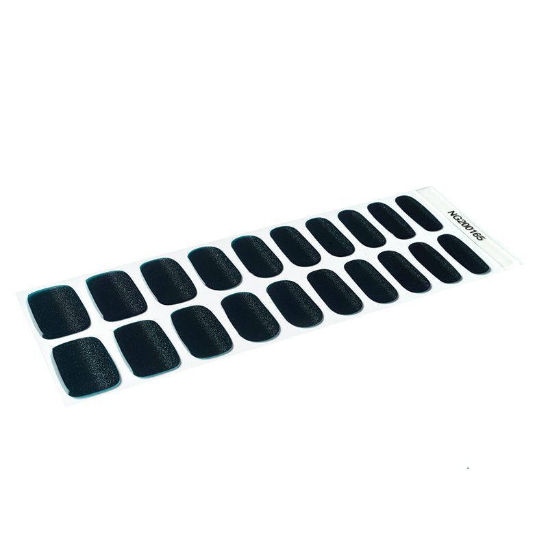 Semi-Cured Gel Nail Wraps - Midnight Teal