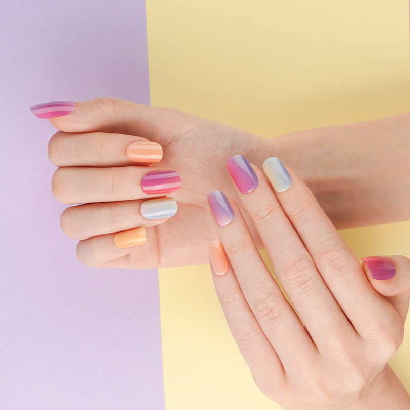 Semi-Cured Gel Nail Wraps - Summer Aura