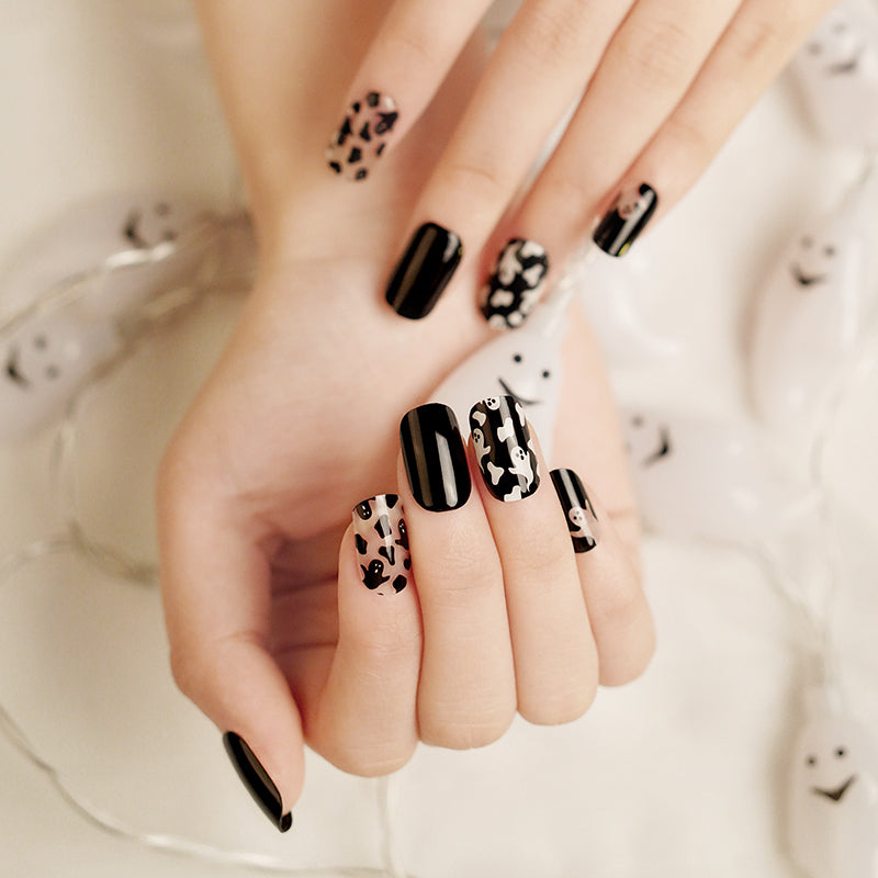 Semi-Cured Gel Nail Wraps - Boo Everywhere