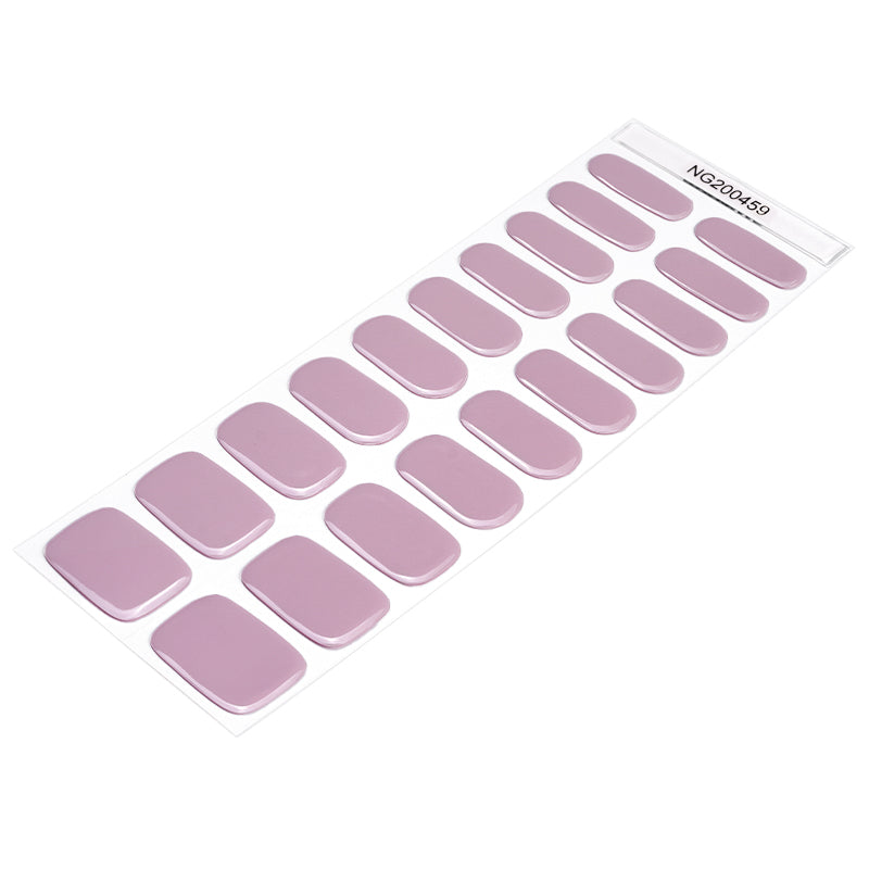 Semi-Cured Gel Nail Wraps - Muted Mauve