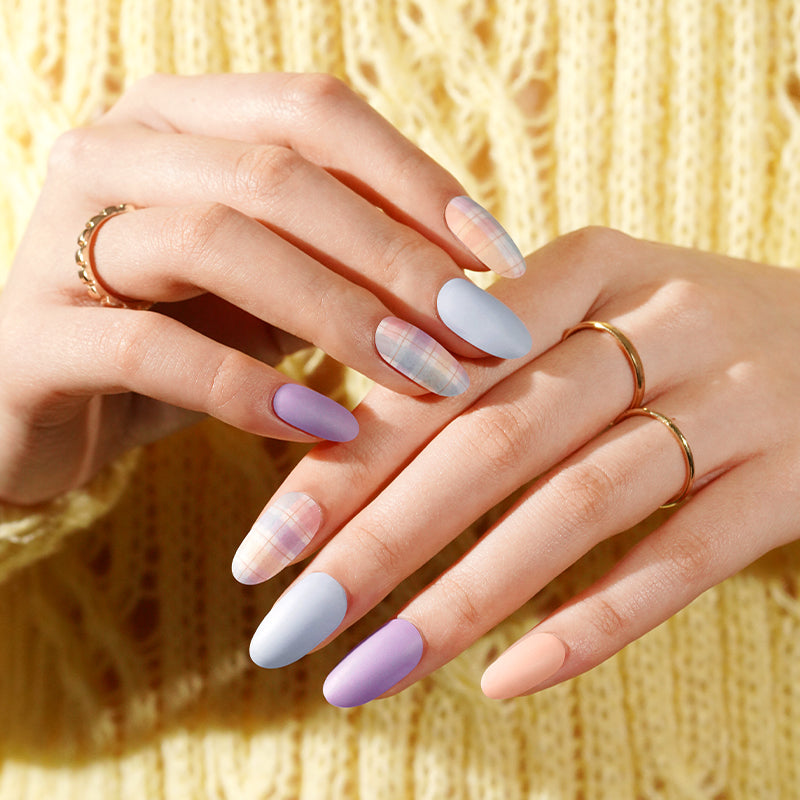 Semi-Cured Gel Nail Wraps - Sunday Sweater