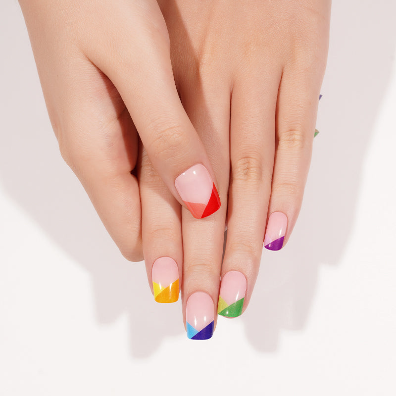 Semi-Cured Gel Nail Wraps - On The Bright Side