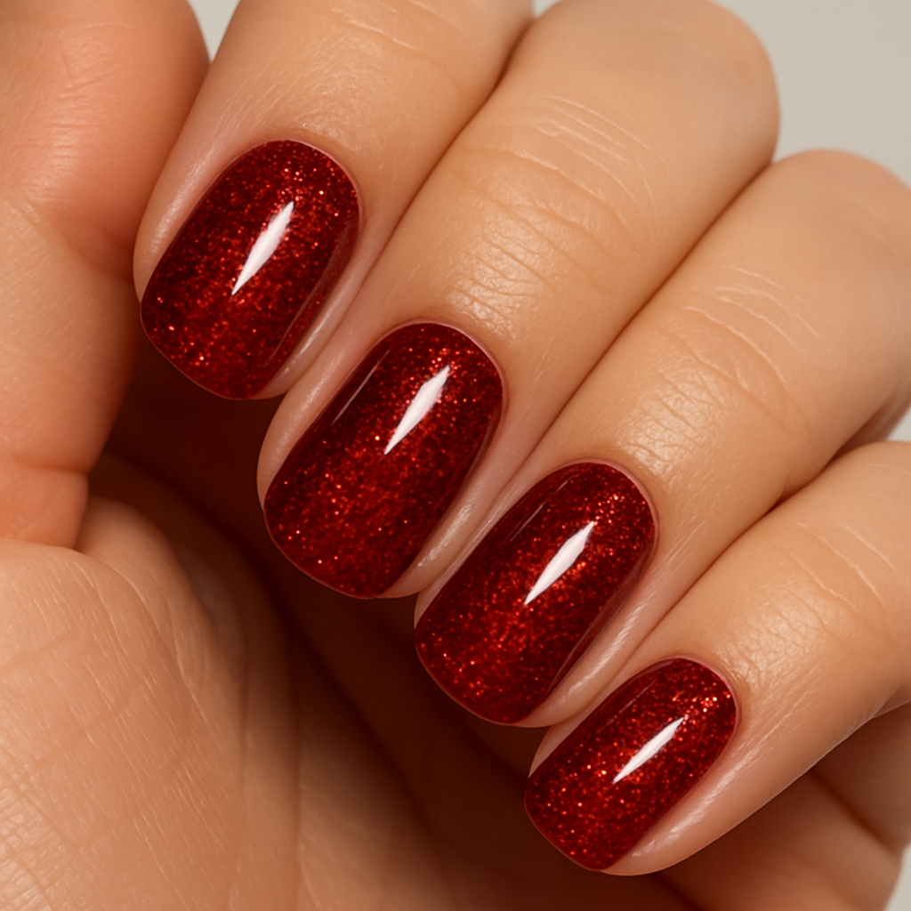 Dark Salmon Glitz & Rouge