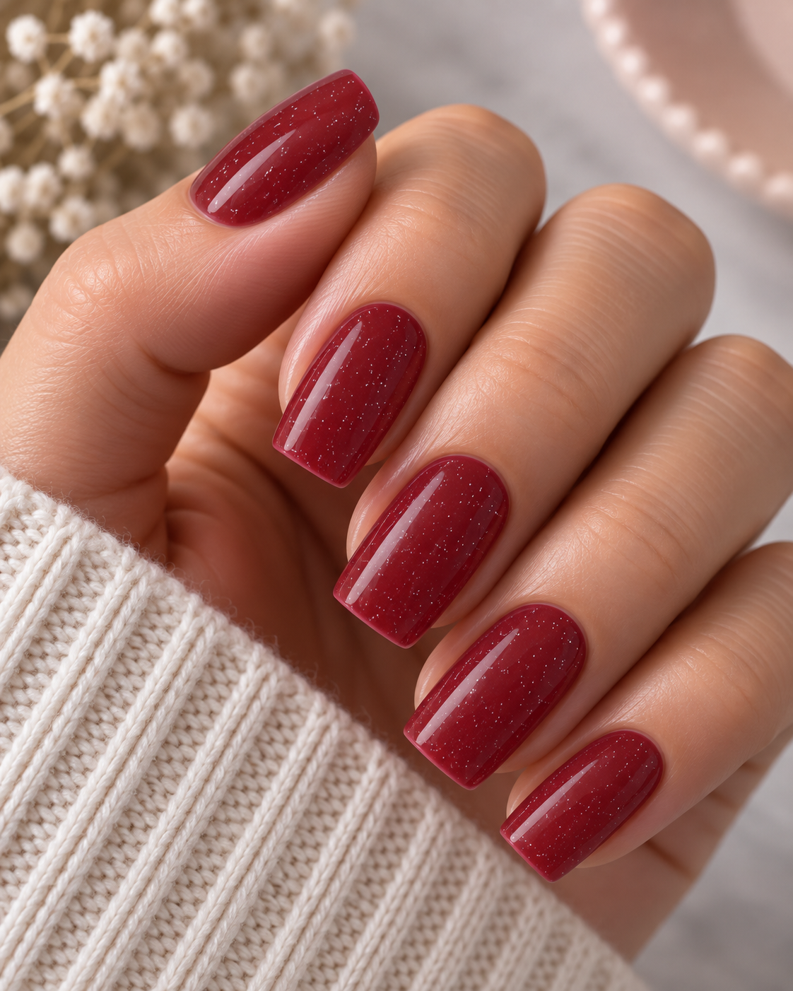 Burgundy Stardust