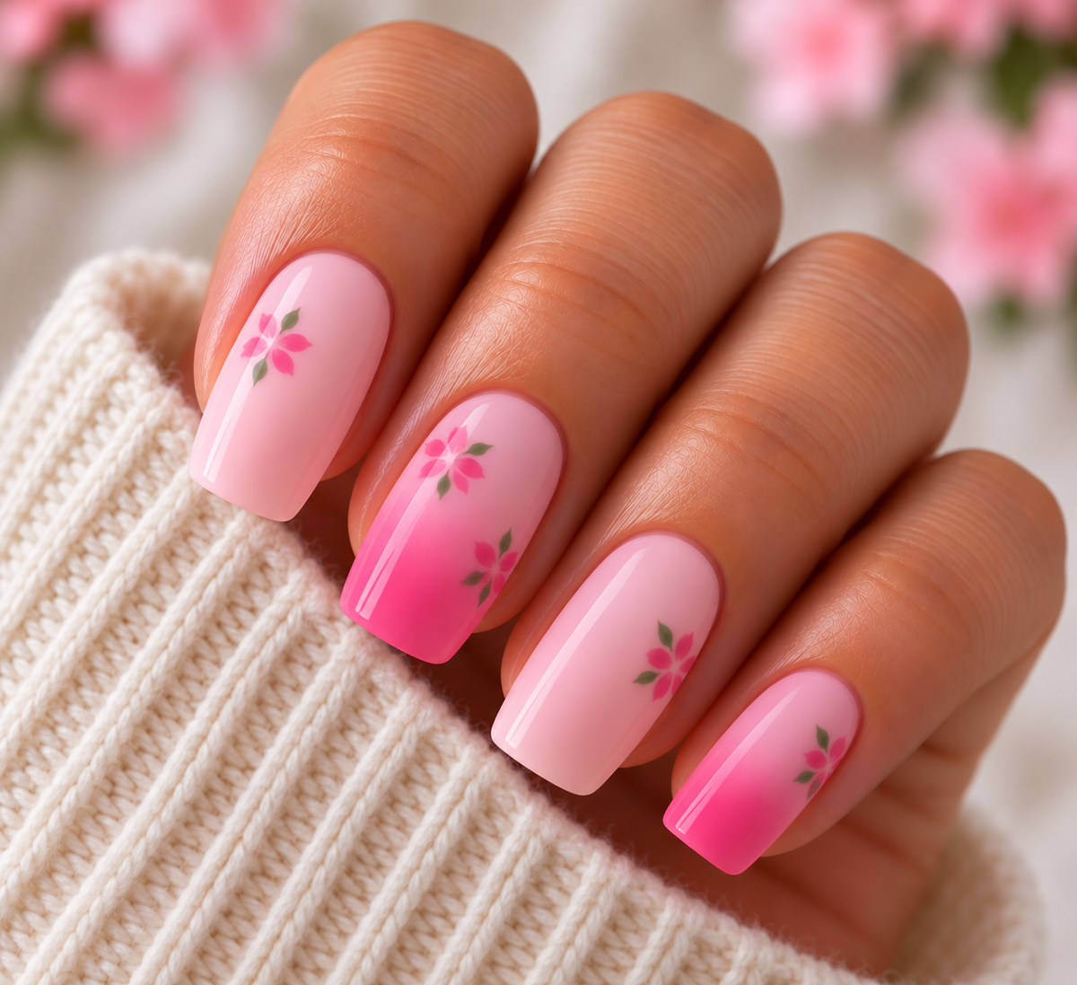 Pink Blossom Ombre