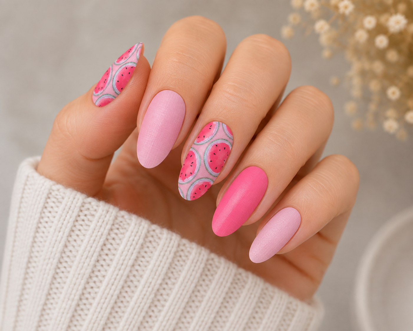 Pastèque rose
