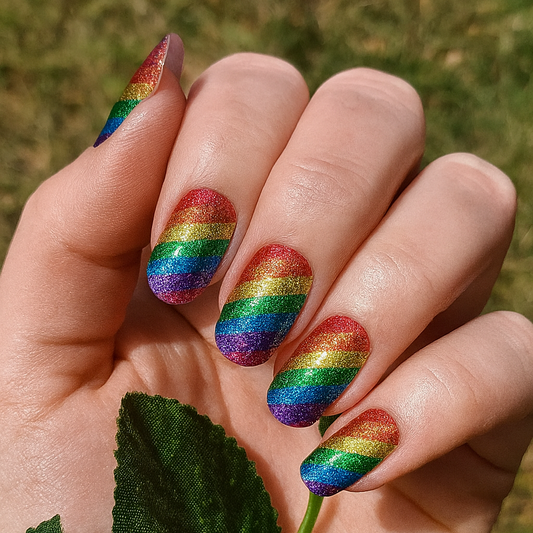 Tan Glitter After the Storm