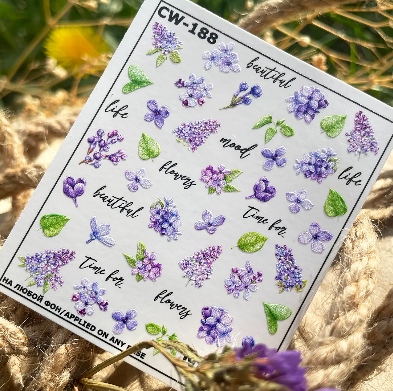 Light Gray Lavender Flowers Purple