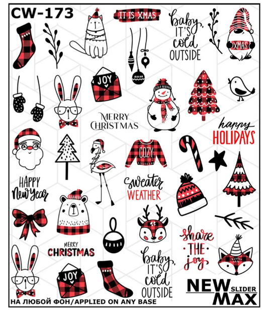 White Smoke Plaid Holidays