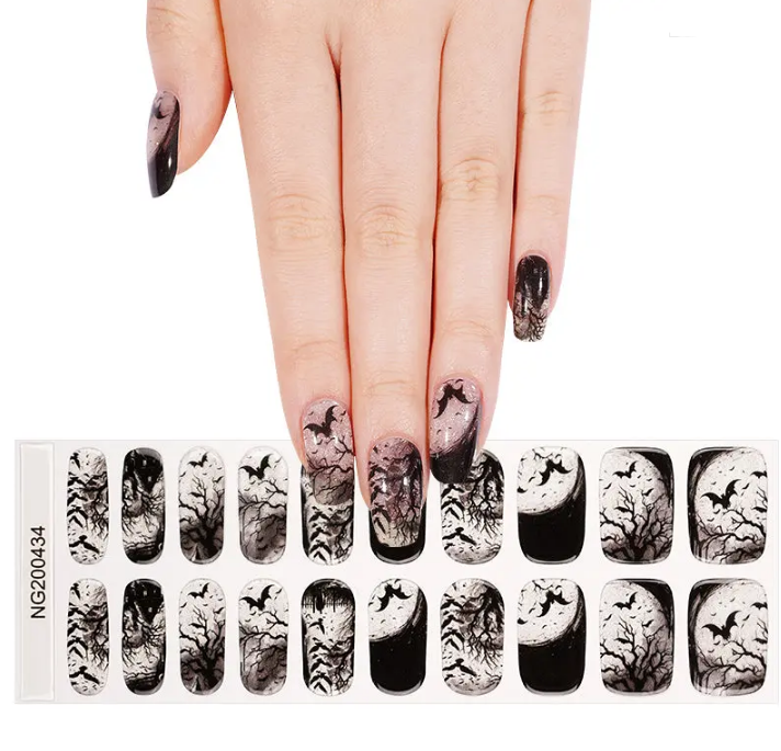 Semi-Cured Gel Nail Wraps - Witchy Hour