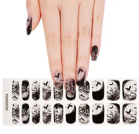 Semi-Cured Gel Nail Wraps - Witchy Hour