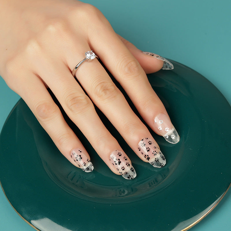 Dark Slate Gray Purr-fect Prints