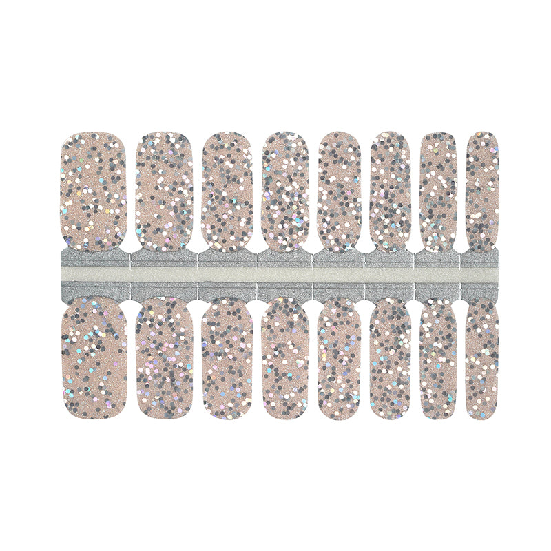 Dark Gray Glitter Bomb