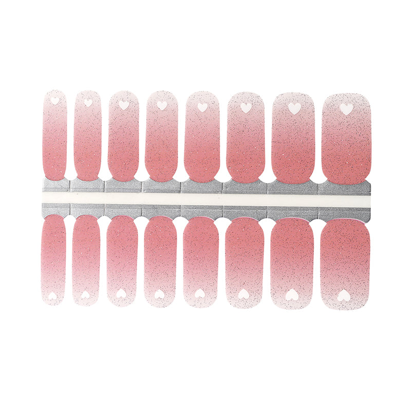 White Smoke Semi-Clear Jelly Pink