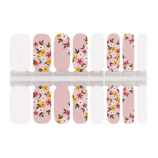 White Smoke Nude Pink Spring Flowers with White