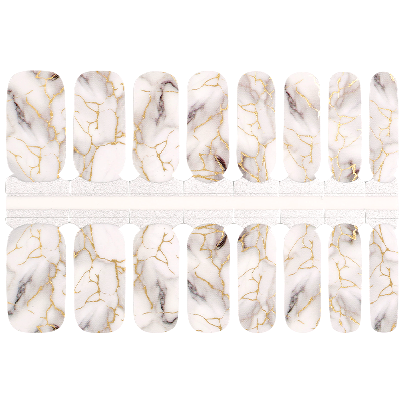 White Smoke Gilded Stone