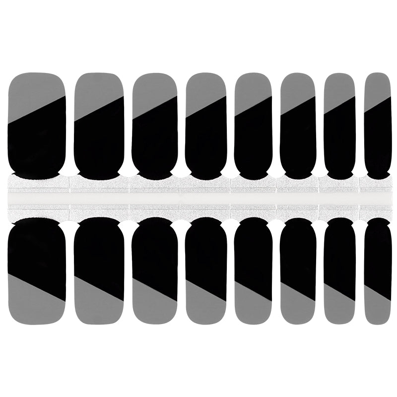 Black Black Grey Diagonal