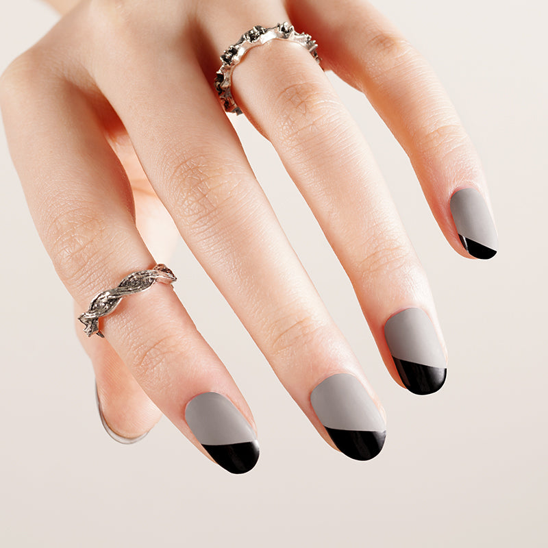 Light Gray Black Grey Diagonal