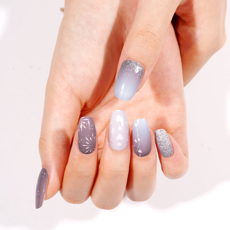 Misty Rose Grey Elegance