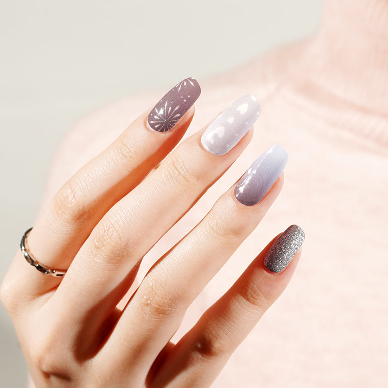 Misty Rose Grey Elegance