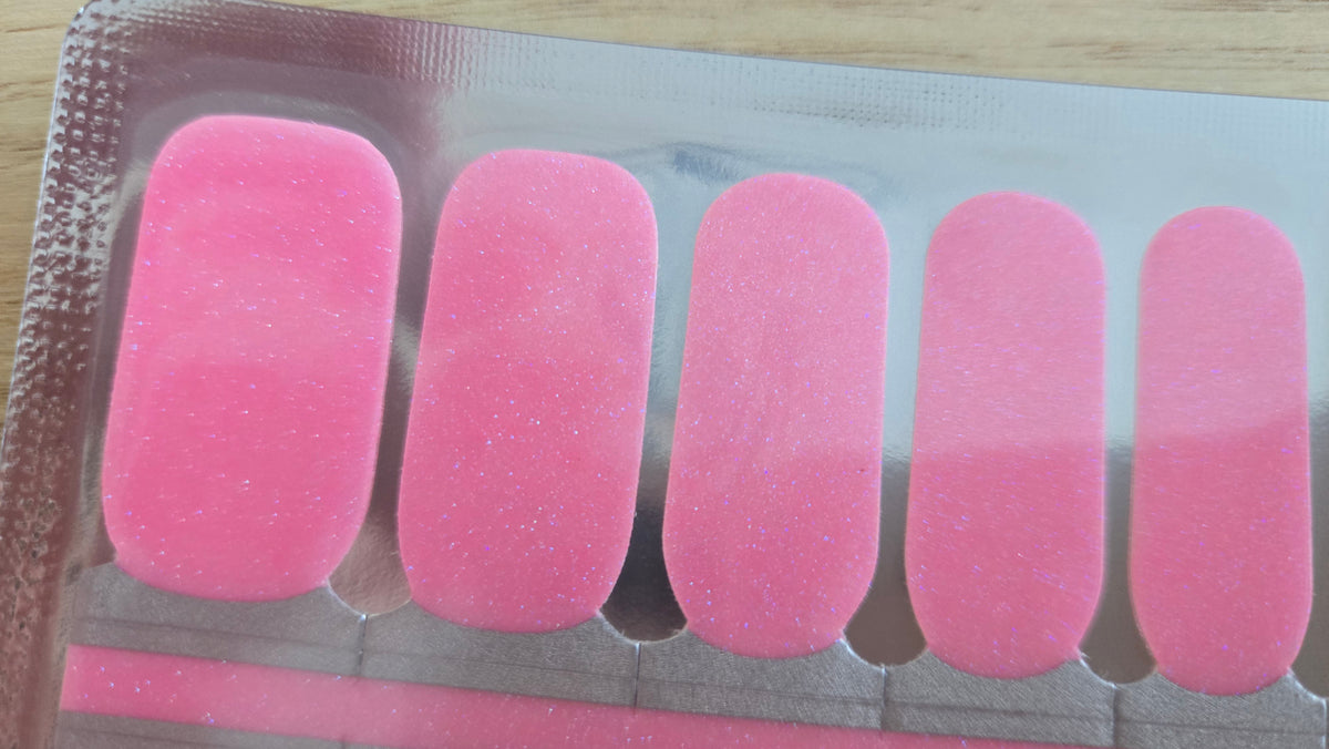 Hot Pink Glitter Solid