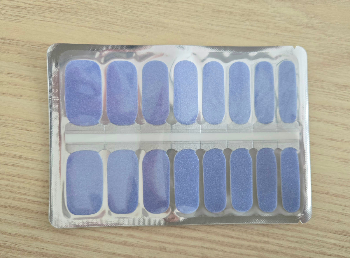 Shimmering Periwinkle Solid