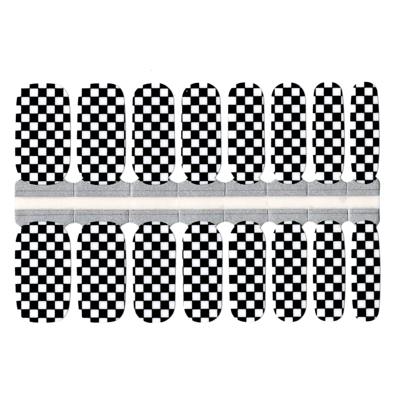 White Smoke Black and White Checkered Chess Board
